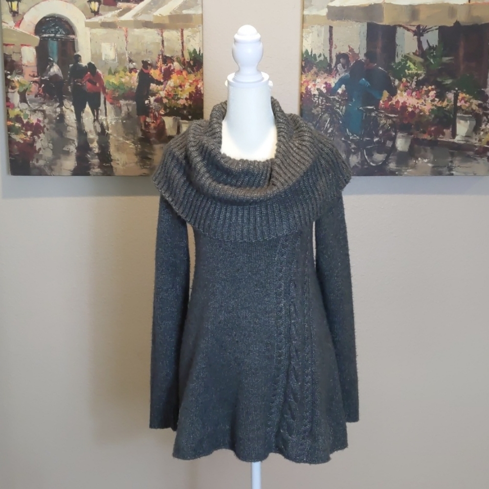 Rachel Roy cowl neck Angora blend sweater